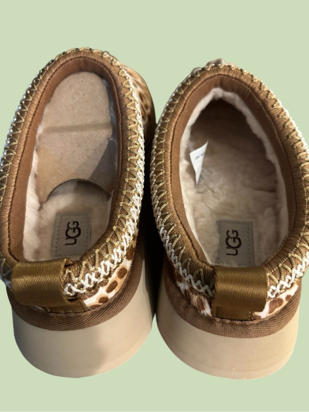 UGG-Tazz Plains-Felicity Leopard Jasmine - Picture 4 of 5